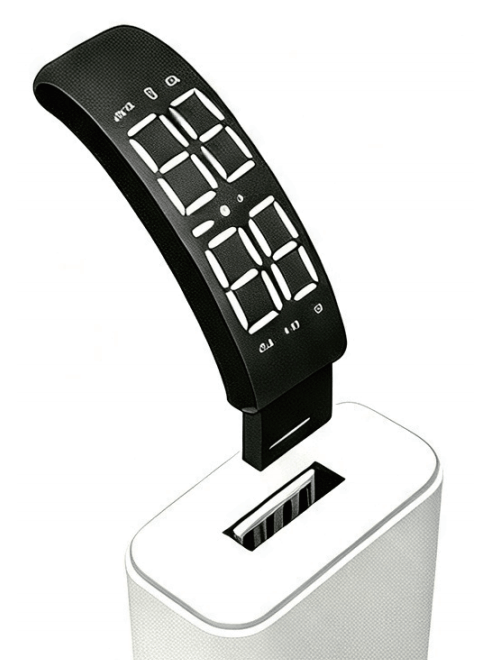 Correct alignment of the USB charging connector